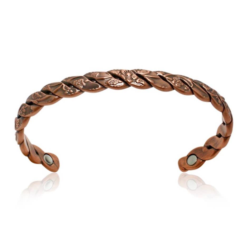 P 36 COPPER MAGNETIC Plain Bracelet for arthritis unisex