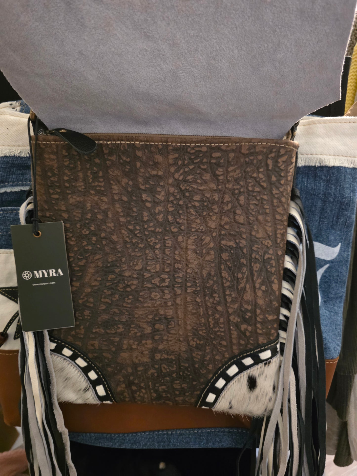 Corral Tempo Fringed Concealed  Carry Bag