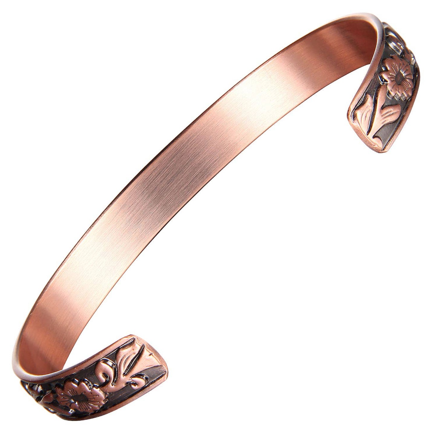 P 22 Copper Floral  Bracelet for arthritis