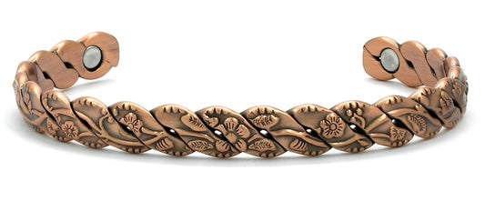 P 36 COPPER MAGNETIC  Plain Bracelet  for arthritis unisex