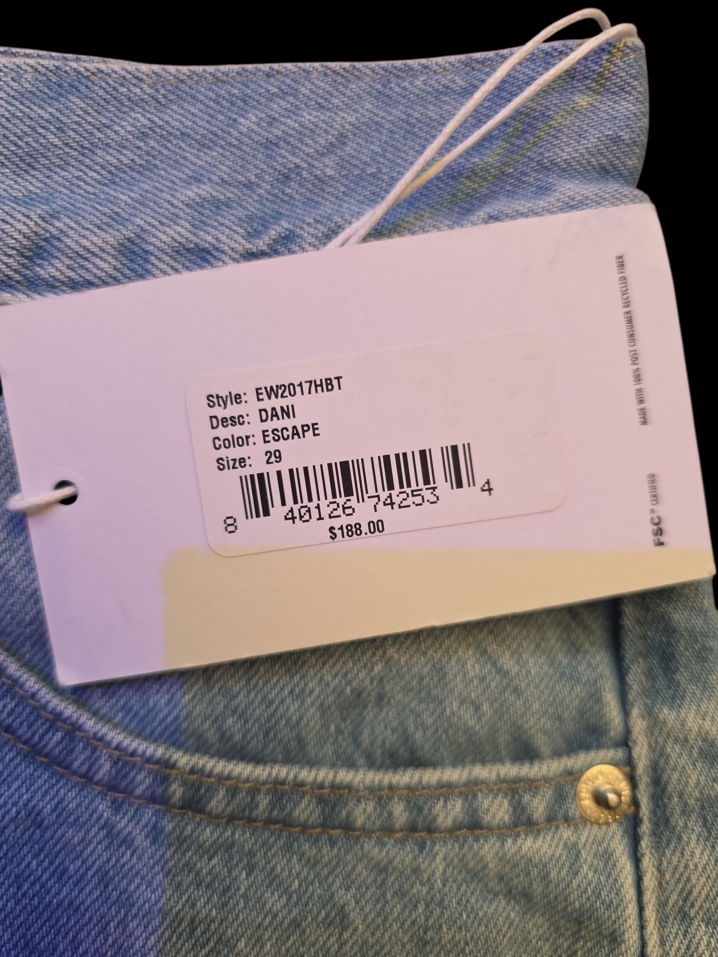 Edwin Barrel leg Jean