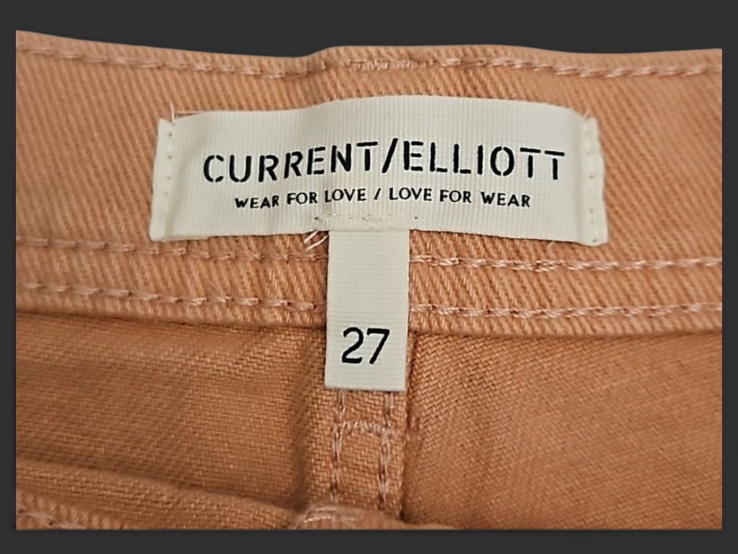 Current/Elliott "The Rivera" Short.  Size 27