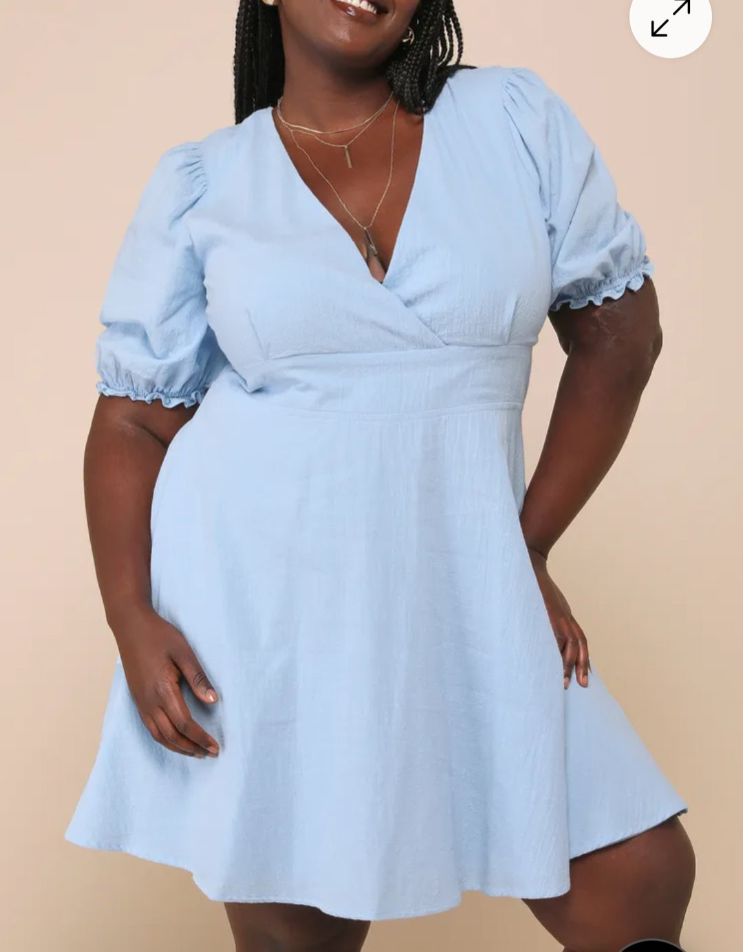 LuLu's Dreaming of Paris Puff Sleeve