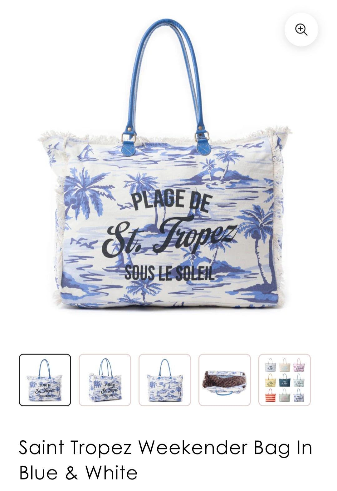 Saint Tropez Weekender Bag