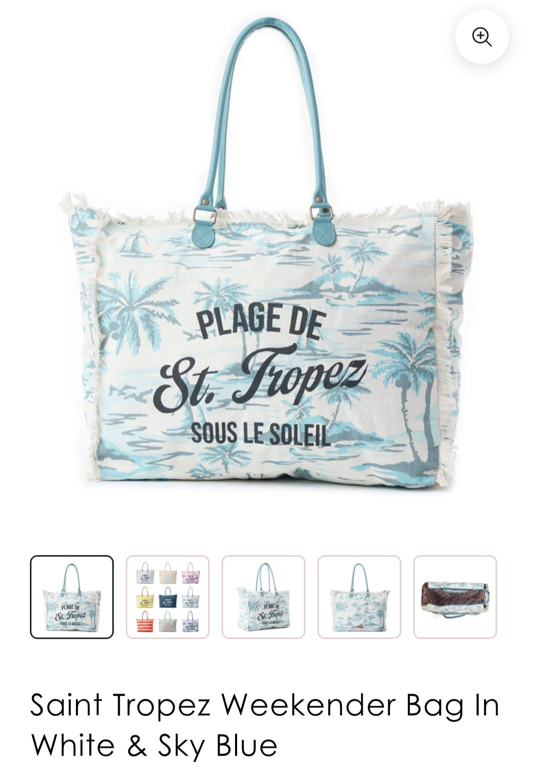 Saint Tropez Weekender Bag
