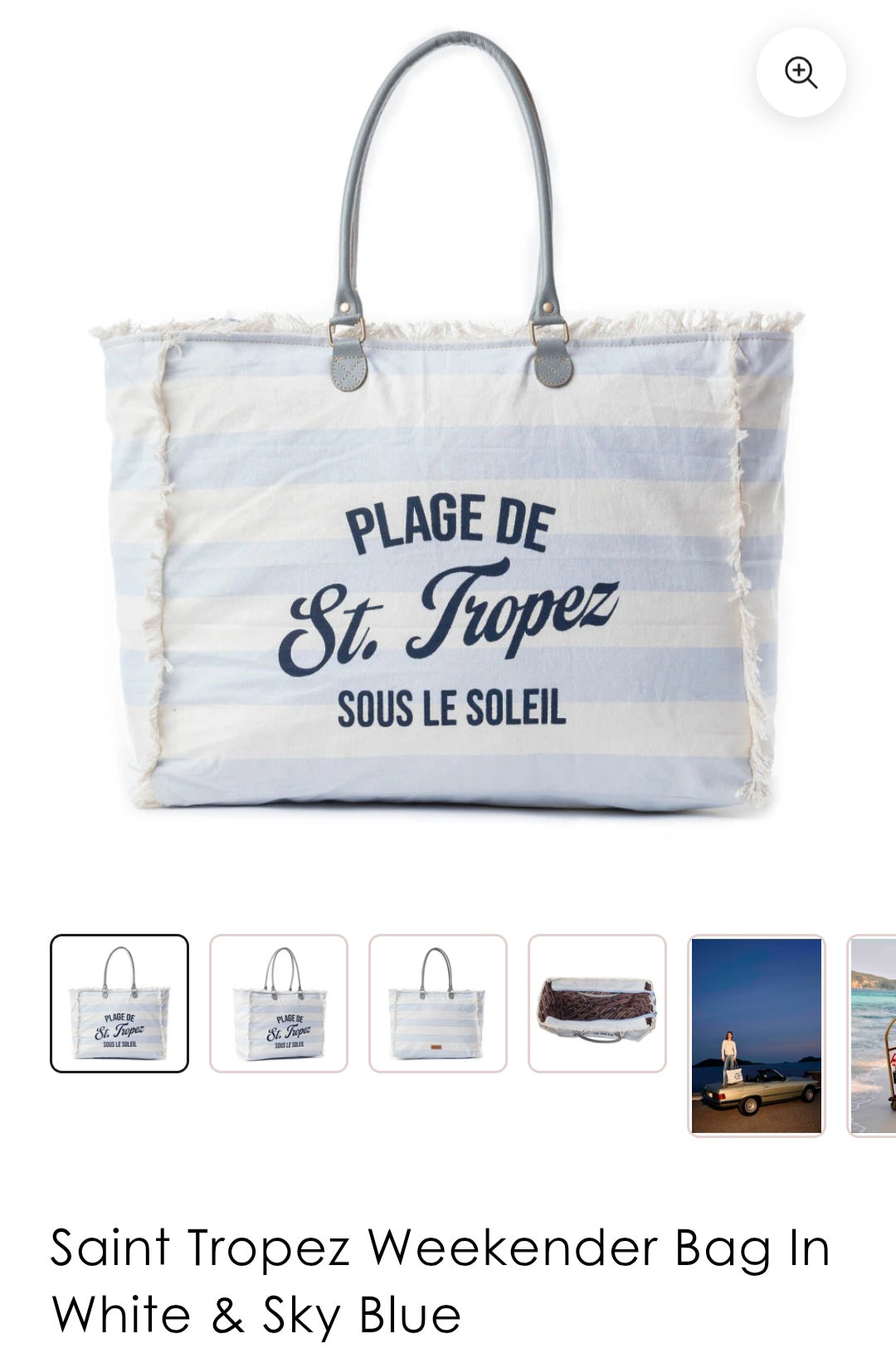 Saint Tropez Weekender Bag