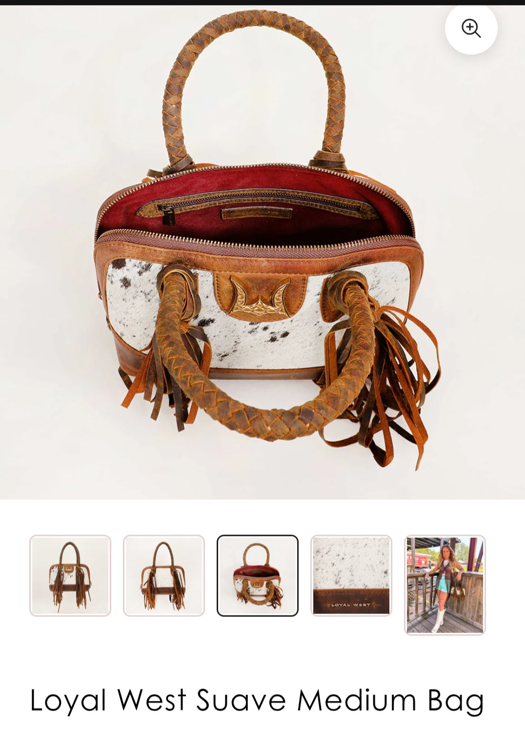 Loyal West Suave Medium Bag