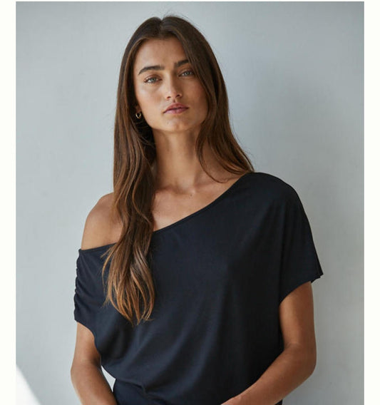 Solene One Shoulder Sleeveless Top