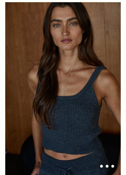 Lounge cropped Tank top