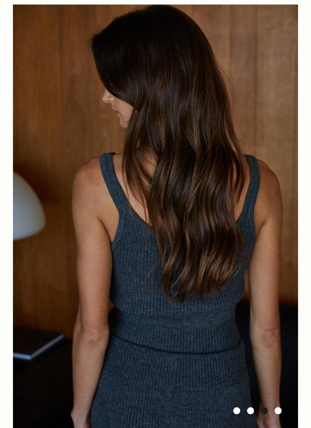 Lounge cropped Tank top