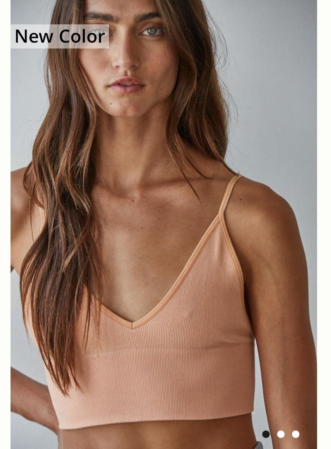 Modal Ribbed Triangle Bralette