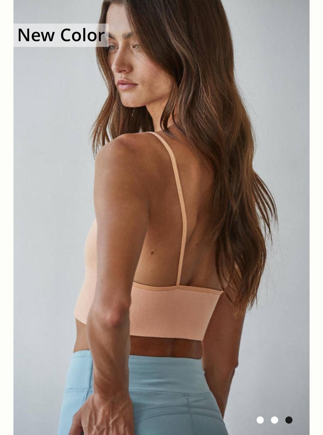 Modal Ribbed Triangle Bralette