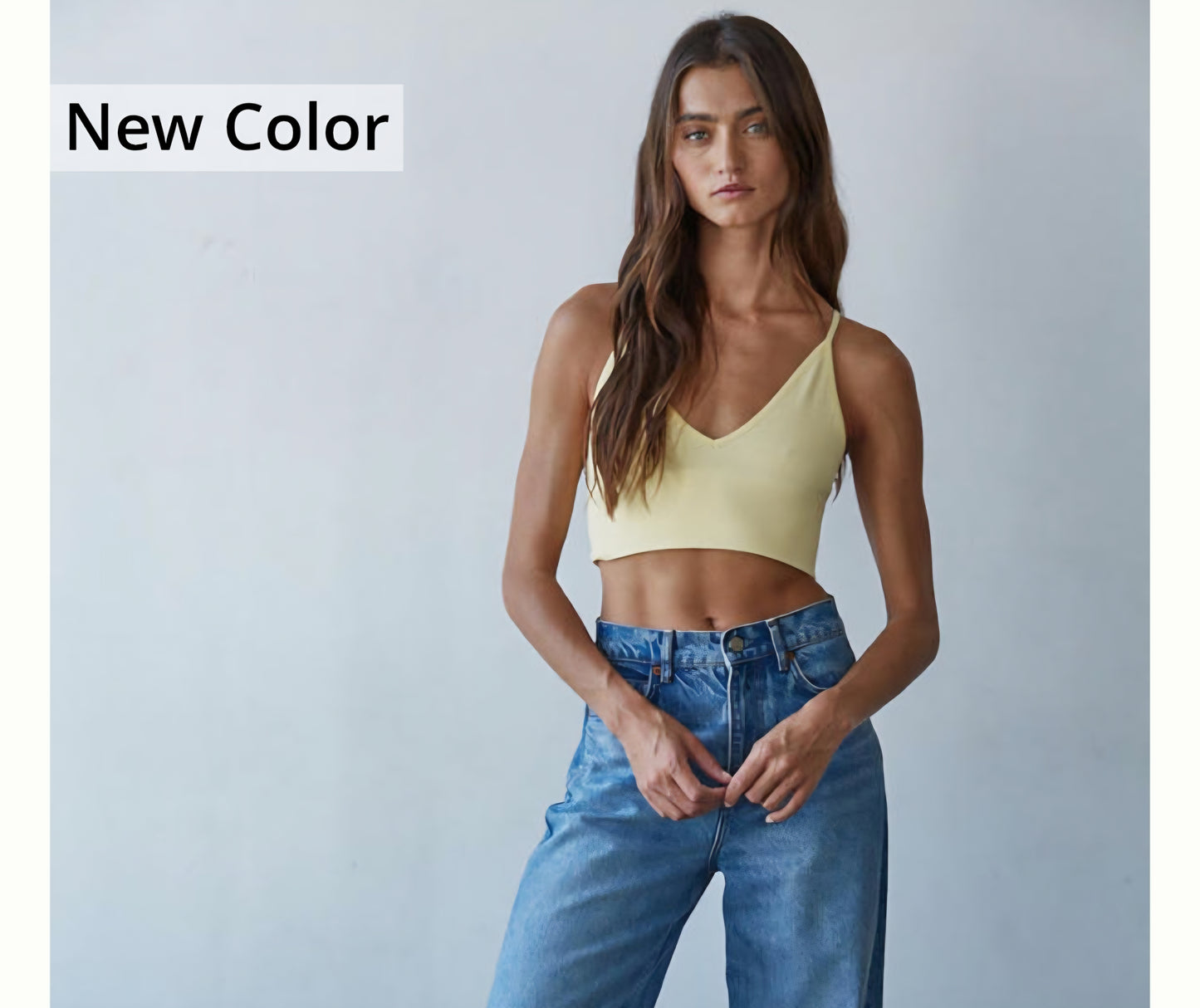 Modal Ribbed Triangle Bralette