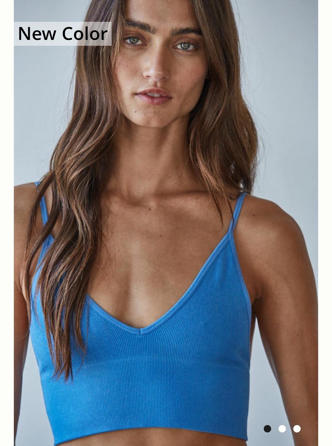 Modal Ribbed Triangle Bralette