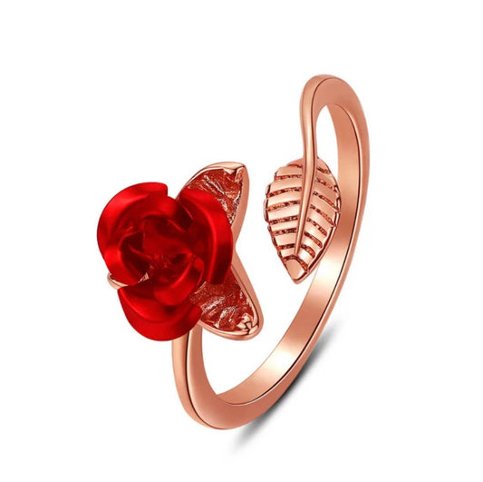 RP 50   Rose gold  Gold design adjustable  Ring
