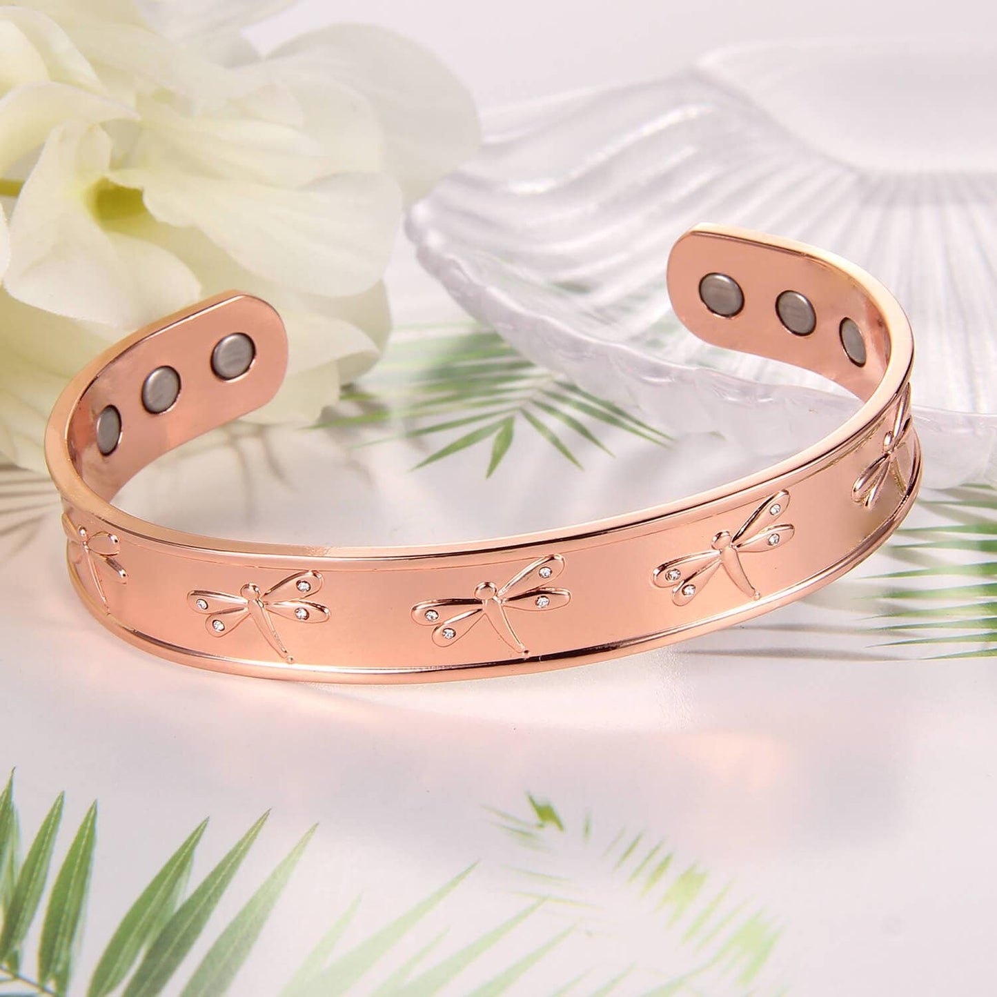 P 65 Dragonfly   Design Magnetic Bracelet